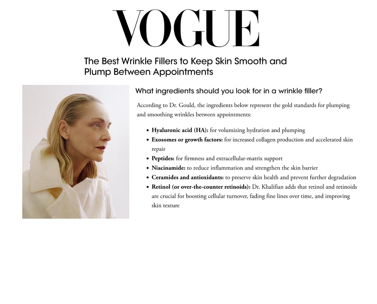 Plastic Surgery article