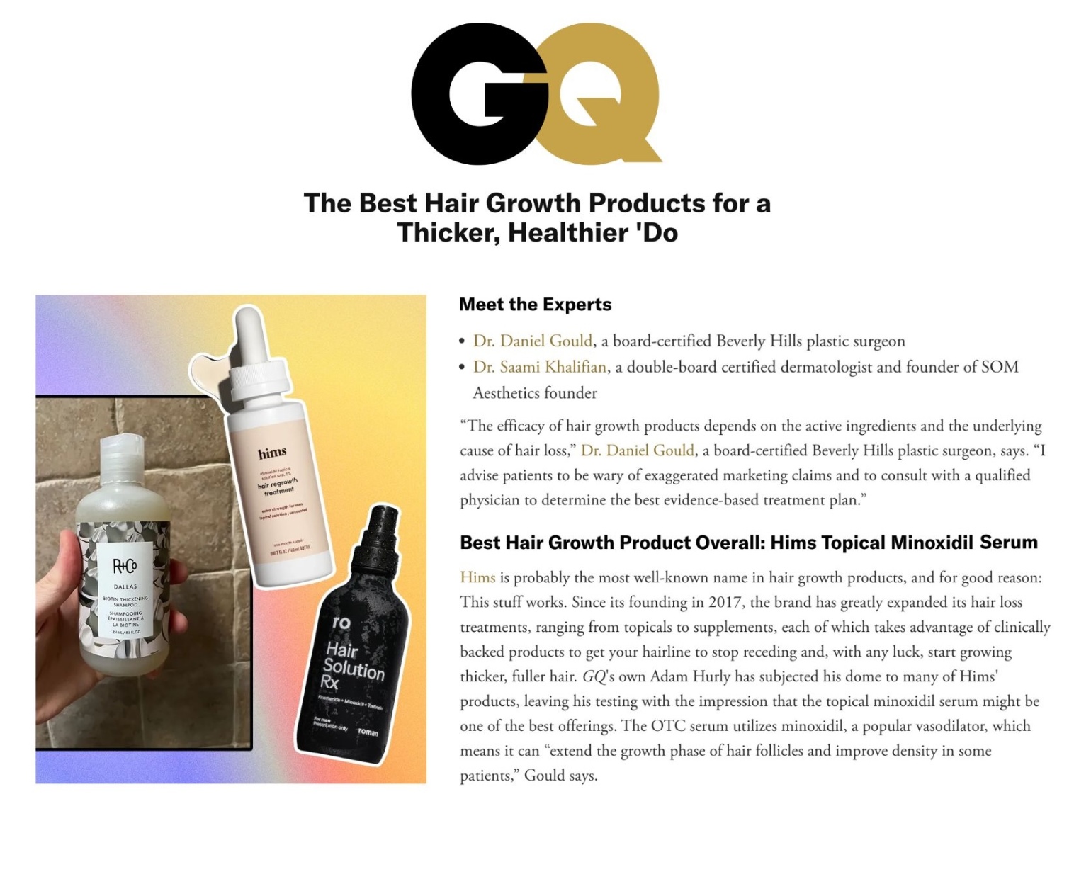 The Best Hair Growth Products for a Thicker, Healthier 'Do