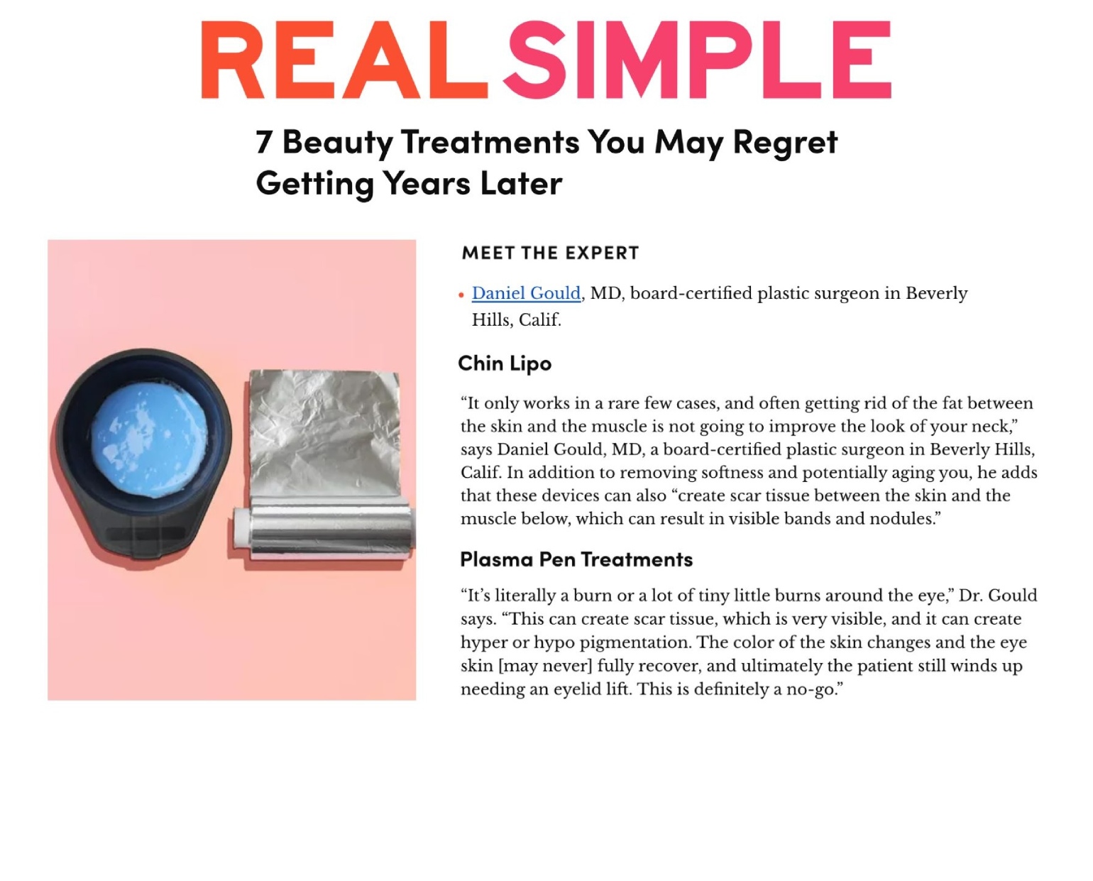 Risky Beauty Treatments