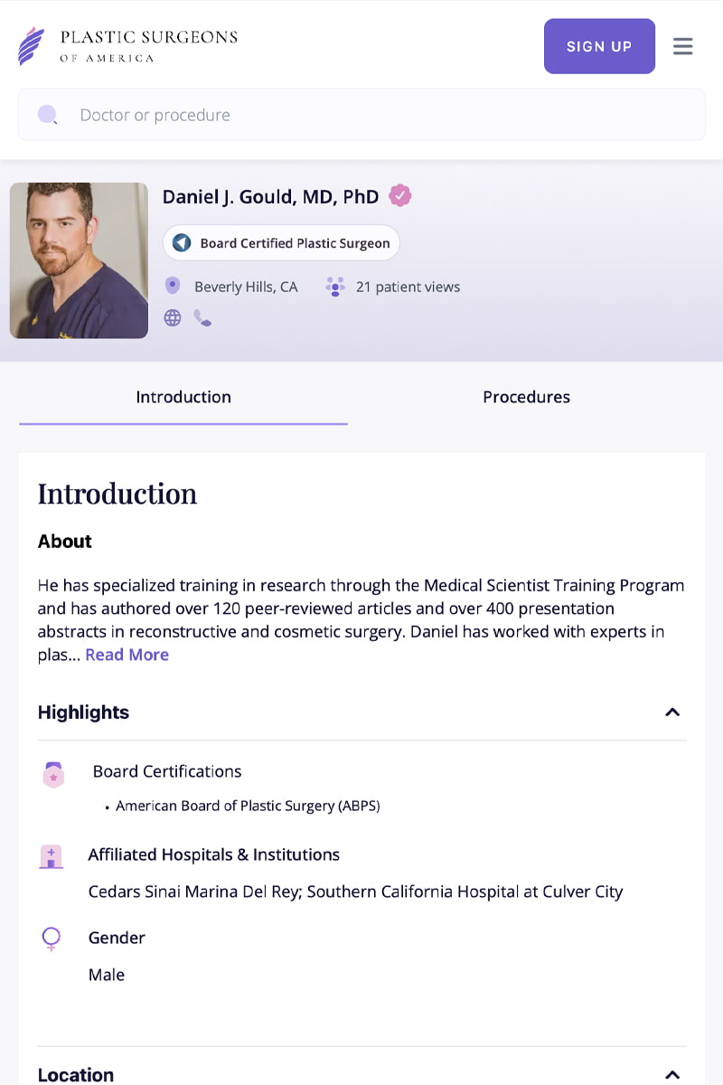 Daniel J. Gould, MD, PhD